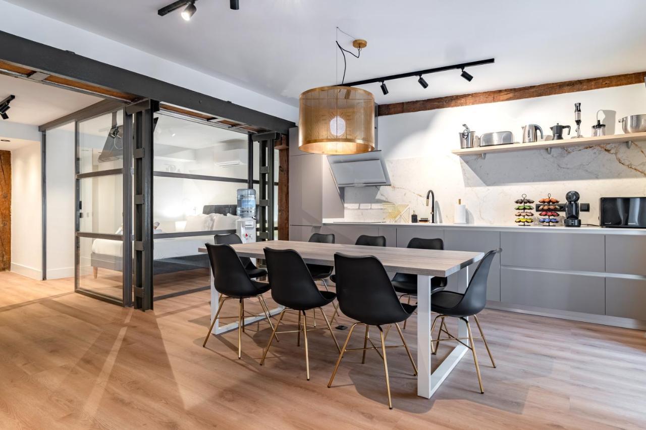 Exclusivo Apartamento En Sol Madrid Luaran gambar