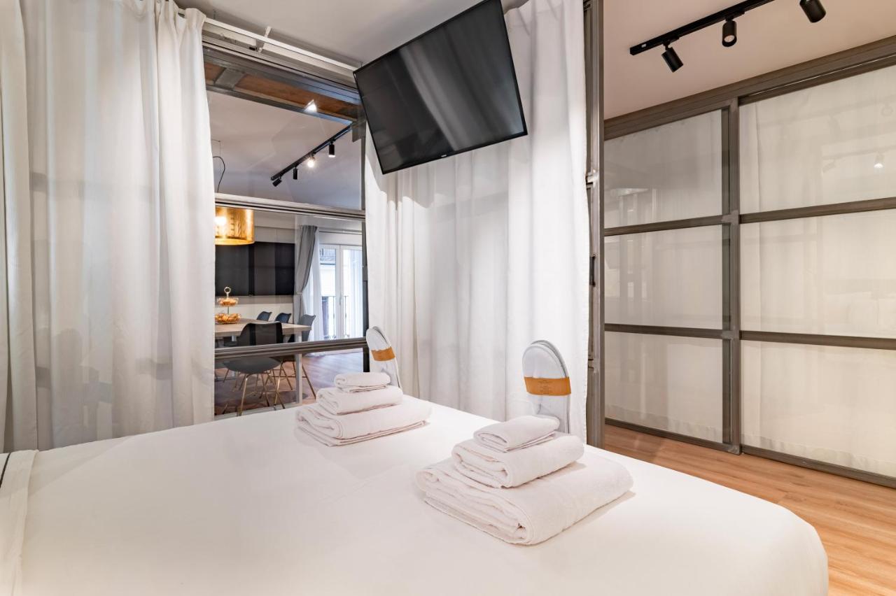 Exclusivo Apartamento En Sol Madrid Luaran gambar
