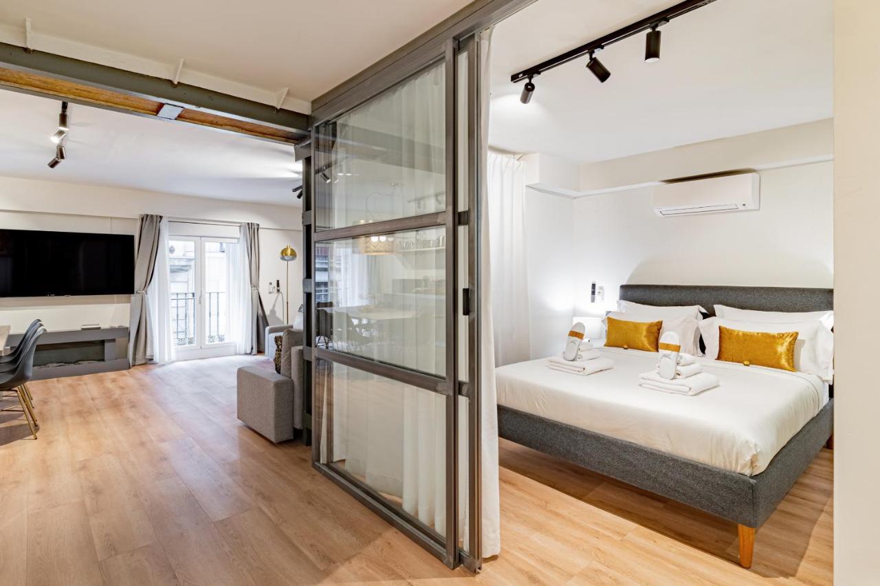 Exclusivo Apartamento En Sol Madrid Luaran gambar
